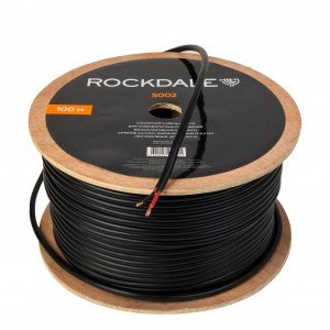 ROCKDALE S002 Спикерный кабель в бухте для низковольтных соединений, OFC 2x1.5mm2, цена за метр