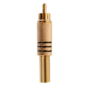 ROCKDALE RCA017 Кабельный разъём RCA папа для небалансных соединений ROCKDALE RCA017 Кабельный разъём RCA папа для небалансных соединений