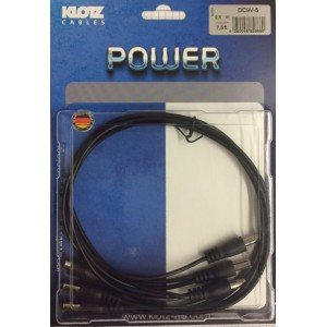 KLOTZ DC9V-5 сплиттер для питания 5 педалей от одного адаптера KLOTZ DC9V-5 сплиттер для питания 5 педалей от одного адаптера