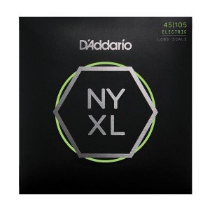 D'ADDARIO NYXL45105 Bass, Light Top / Med Bottom, 45-105 струны для бас-гитары D'ADDARIO NYXL45105 Bass, Light Top / Med Bottom, 45-105 струны для бас-гитары