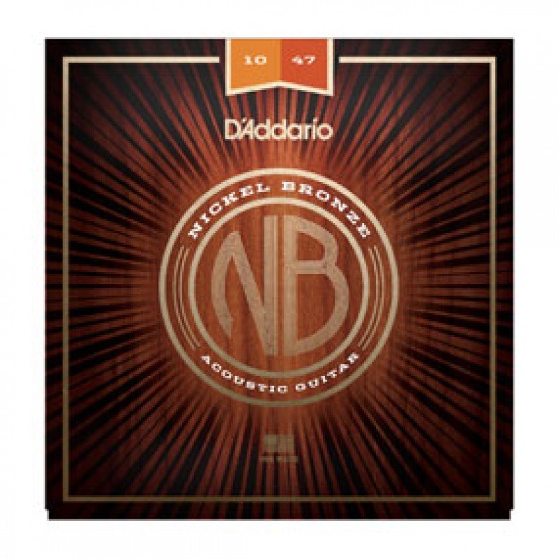 D"ADDARIO NB1047 Nickel Bronze Acoustic, Extra Light, 10-47