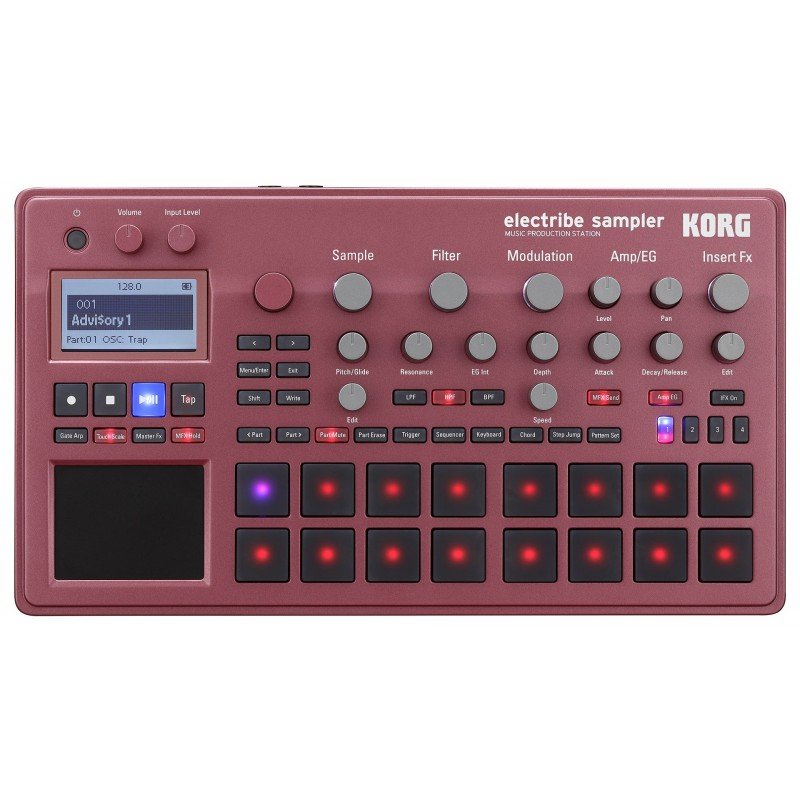 KORG ELECTRIBE2S-RD грувбокс, 16 пэдов