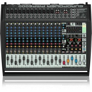 BEHRINGER EUROPOWER PMP6000 активный микшер, 1600 Вт, 20 каналов, двойной процессор эффектов, функция подавления обратной связи BEHRINGER EUROPOWER PMP6000 активный микшер, 1600 Вт, 20 каналов, двойной процессор эффектов, функция подавления обратной связи