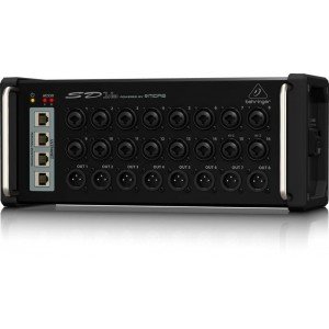 BEHRINGER SD16 сценический блок AES50, 16 предусилителей MIDAS с удаленным упрвлением, 8 выходов, ULTRANET BEHRINGER SD16 сценический блок AES50, 16 предусилителей MIDAS с удаленным упрвлением, 8 выходов, ULTRANET
