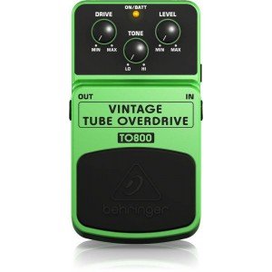 BEHRINGER VINTAGE TUBE OVERDRIVE TO800 гитарная педаль эмуляции лампового эффекта Overdrive BEHRINGER VINTAGE TUBE OVERDRIVE TO800 гитарная педаль эмуляции лампового эффекта Overdrive