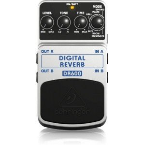 BEHRINGER DIGITAL REVERB DR600 гитарная педаль цифрового стерео эффекта Reverb BEHRINGER DIGITAL REVERB DR600 гитарная педаль цифрового стерео эффекта Reverb