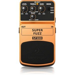 BEHRINGER SUPER FUZZ SF300 гитарная педаль эффекта Fuzz (3 режима) BEHRINGER SUPER FUZZ SF300 гитарная педаль эффекта Fuzz (3 режима)