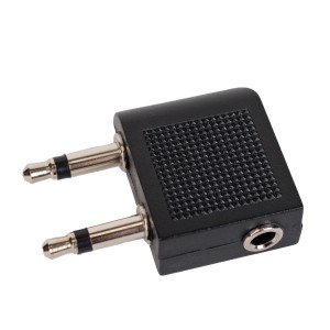 ROCKDALE HD4079 самолётный адаптер для наушников (2 моно мини джек папа х 1 стерео мини джек мама) ROCKDALE HD4079 самолётный адаптер для наушников (2 моно мини джек папа х 1 стерео мини джек мама)
