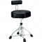 TAMA HT741B стул для барабанщика 1ST CHAIR ERGO-RIDER мото-седло (винтовой) со спинкой