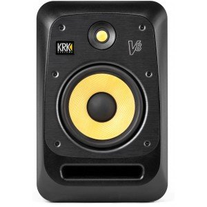 KRK V8S4 Активный 2-х полосный (Bi-Amp) 8-дюймовый студийный монитор, черный KRK V8S4 Активный 2-х полосный (Bi-Amp) 8-дюймовый студийный монитор, черный