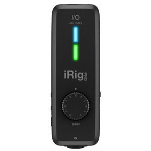 IK MULTIMEDIA iRig Pro I/O компактный аудио/midi интерфейс для iOS, Mac и PC IK MULTIMEDIA iRig Pro I/O компактный аудио/midi интерфейс для iOS, Mac и PC