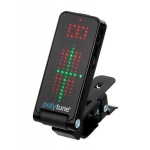 TC Electronic PolyTune Clip Black полифонический тюнер-прищепка, цвет черный TC Electronic PolyTune Clip Black полифонический тюнер-прищепка, цвет черный