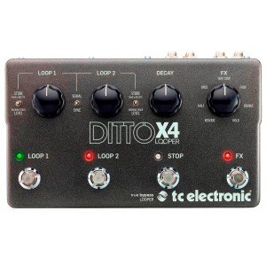 TC Electronic Ditto x4 Looper педаль лупер для гитары TC Electronic Ditto x4 Looper педаль лупер для гитары