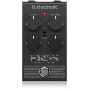 TC ELECTRONIC FANGS METAL DISTORTION напольная педаль эффекта дисторшн TC ELECTRONIC FANGS METAL DISTORTION напольная педаль эффекта дисторшн