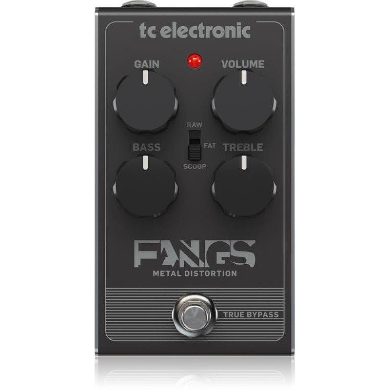 TC ELECTRONIC FANGS METAL DISTORTION напольная педаль эффекта дисторшн