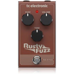 TC ELECTRONIC RUSTY FUZZ напольная педаль эффекта фузз TC ELECTRONIC RUSTY FUZZ напольная педаль эффекта фузз