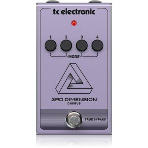 TC ELECTRONIC 3RD DIMENSION CHORUS напольная педаль эффекта хорус TC ELECTRONIC 3RD DIMENSION CHORUS напольная педаль эффекта хорус
