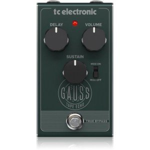 TC ELECTRONIC GAUSS TAPE ECHO напольная педаль эффекта дилэй TC ELECTRONIC GAUSS TAPE ECHO напольная педаль эффекта дилэй