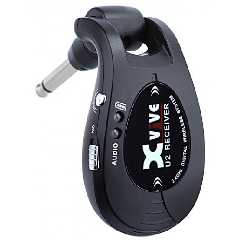 XVIVE U2 Guitar wireless system black цифровая гитарная беспроводная система, цвет черный