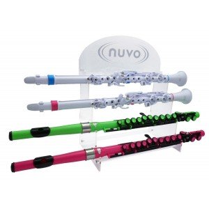 NUVO Acrylic Retail Display Horizontal (4 x Flute/Clarineo) Акриловый дисплей (4 шт. Флейта/кларнет) NUVO Acrylic Retail Display Horizontal (4 x Flute/Clarineo) Акриловый дисплей (4 шт. Флейта/кларнет)