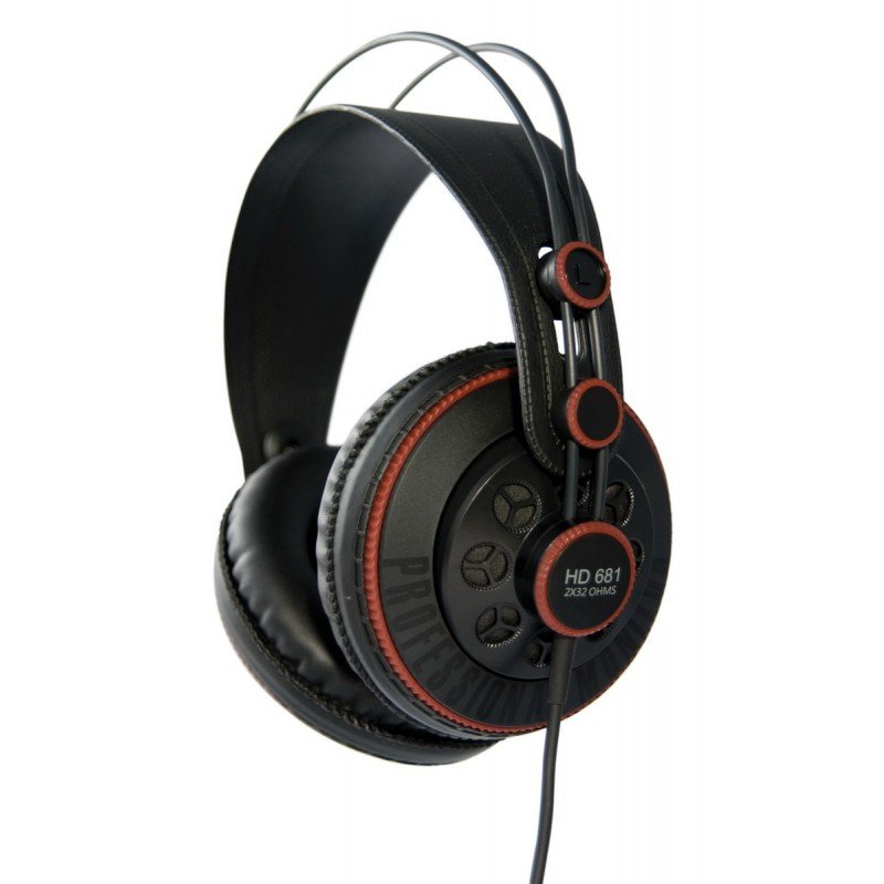 Superlux HD681B профессиональные полуоткрыте динамические наушники для мониторинга с мощным басом