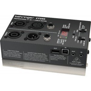 BEHRINGER CT200 профессиональный мультифункциональный кабель-тестер BEHRINGER CT200 профессиональный мультифункциональный кабель-тестер