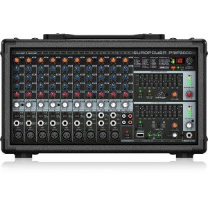 BEHRINGER PMP2000D микшер-усилит, 2x500 Вт на 8 Ом (2 x 1000 Вт на 4 Ом),14 каналов BEHRINGER PMP2000D микшер-усилит, 2x500 Вт на 8 Ом (2 x 1000 Вт на 4 Ом),14 каналов