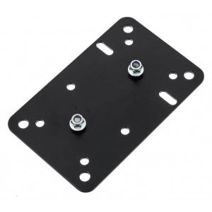 K&M 24352-000-57 универсальная монтажная платформа с отверстиями, сталь, белая K&M 24352-000-57 универсальная монтажная платформа с отверстиями, сталь, белая