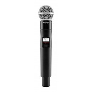SHURE QLXD2/SM58 G51 470-534 МГц ручной передатчик серии QLXD с капсюлем микрофона SM58