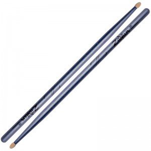 ZILDJIAN Z5ACBU 5A CHROMA BLUE (METALLIC PAINT) барабанные палочки, цвет синий металлик ZILDJIAN Z5ACBU 5A CHROMA BLUE (METALLIC PAINT) барабанные палочки, цвет синий металлик