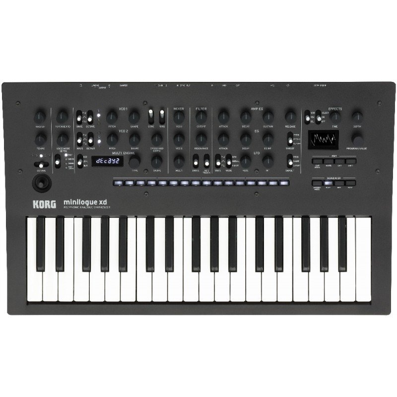 KORG minilogue xd полифонический аналоговый синтезатор, 37 чувствительных к нажатию клавиш,