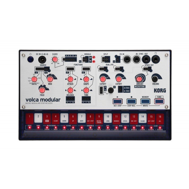 KORG Volca Modular компактный аналоговый полумодульный синтезатор