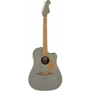 FENDER Redondo Player Slate Satin WN электроакустическая гитара, цвет серый