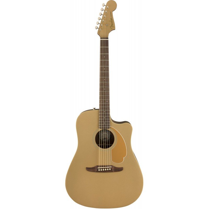 FENDER Redondo Player Bronze Satin WN электроакустическая гитара, цвет бронзовый