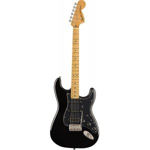 FENDER SQUIER CV 70s STRAT HSS MN BLK электрогитара, цвет черный