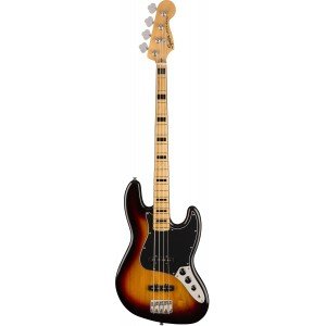 FENDER SQUIER CV 70s JAZZ BASS MN 3TS 4-струнная бас-гитара, цвет санберст