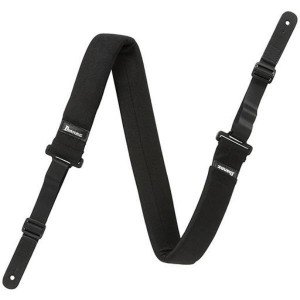 IBANEZ GSF50-BK POWERPAD STRAP ремень для гитары, черный IBANEZ GSF50-BK POWERPAD STRAP ремень для гитары, черный