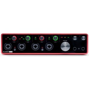 FOCUSRITE Scarlett 18i8 3rd Gen аудио интерфейс USB, 18 входов/8 выходов FOCUSRITE Scarlett 18i8 3rd Gen аудио интерфейс USB, 18 входов/8 выходов