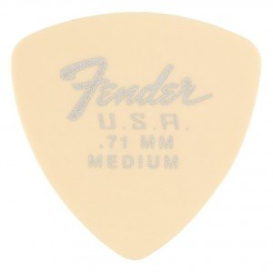 FENDER 346 DURA-TONE .71 12 PK OLY медиатор 0.71 мм, средний, цвет винтажный белый FENDER 346 DURA-TONE .71 12 PK OLY медиатор 0.71 мм, средний, цвет винтажный белый