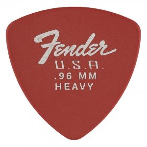 FENDER 346 DURA-TONE .96 12 PK FRD медиатор 0.96 мм, жесткий, цвет красный FENDER 346 DURA-TONE .96 12 PK FRD медиатор 0.96 мм, жесткий, цвет красный