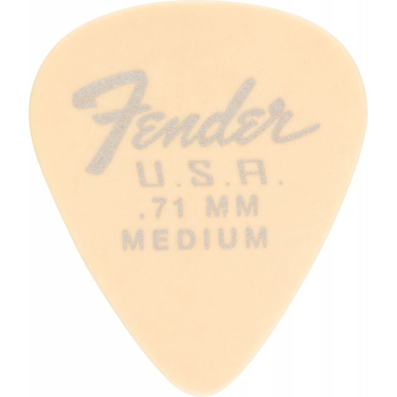 Fender 351 DURA-TONE .71 12 PK Olympic White