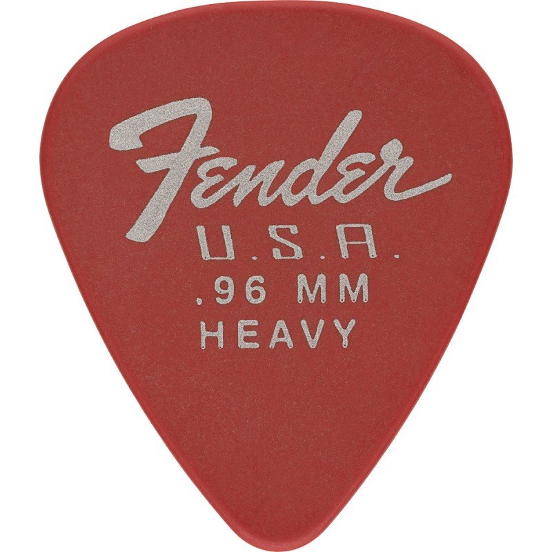 Fender 351 DURA-TONE 0.96 12 PK Fiesta Red