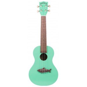 KALA MK-CS/GRN MAKALA SHARK, CONCERT UKULELE, SURF GREEN, VINTAGE FINISH KALA MK-CS/GRN MAKALA SHARK, CONCERT UKULELE, SURF GREEN, VINTAGE FINISH