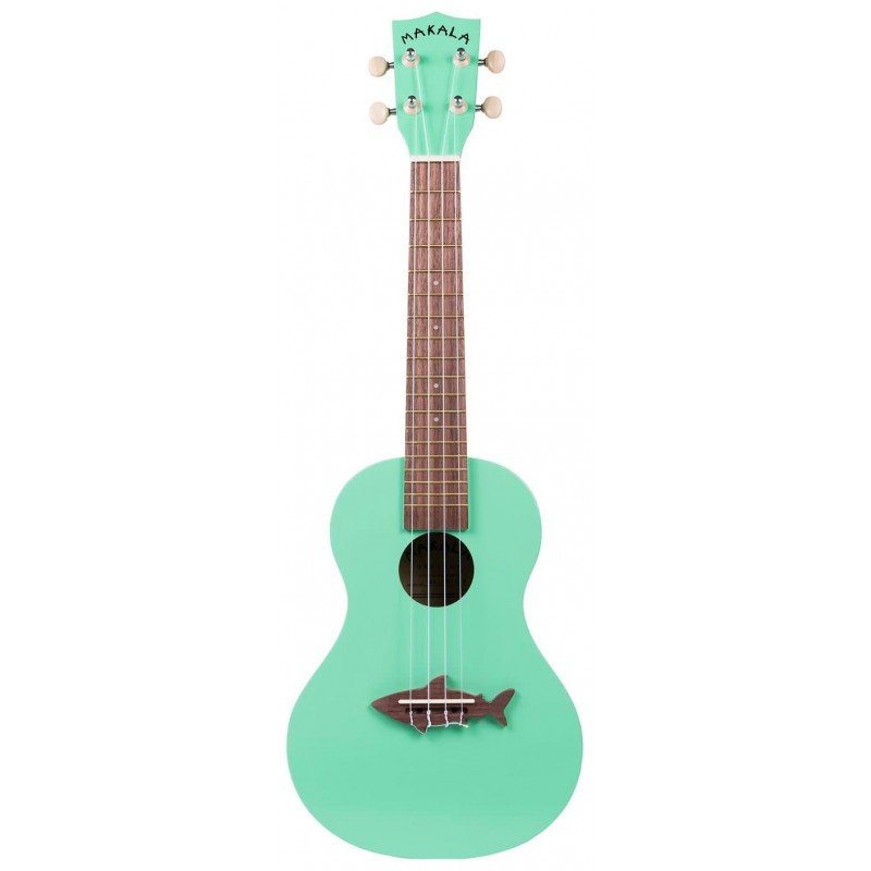 KALA MK-CS/GRN MAKALA SHARK, CONCERT UKULELE, SURF GREEN, VINTAGE FINISH