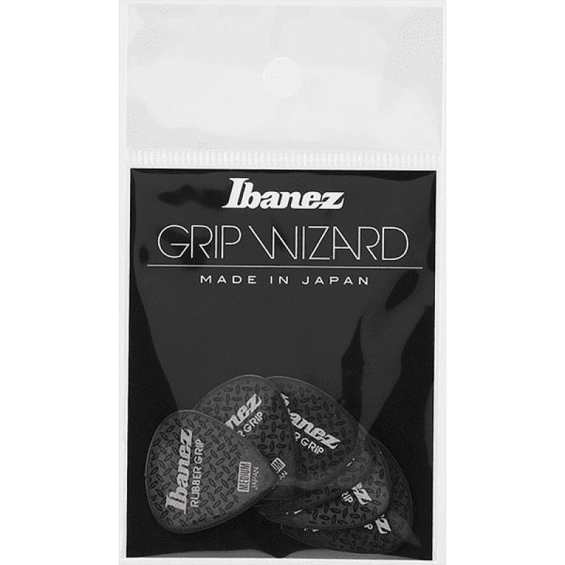 Ibanez Rubber Grip PPA16MRG-BK комплект медиаторов, 6 шт.