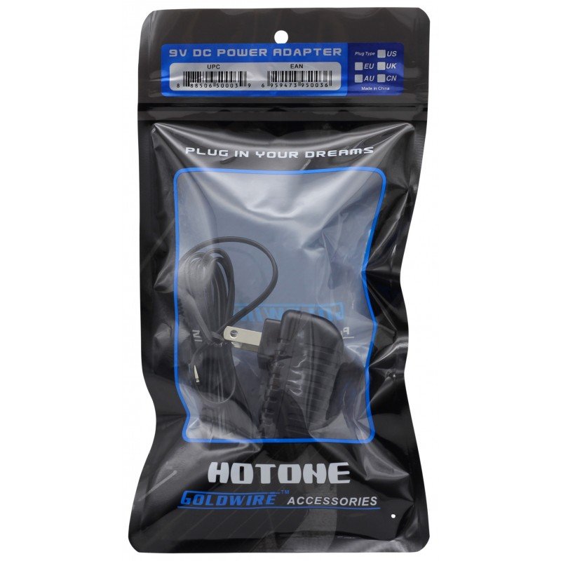 Hotone 9V1A switching power адаптер питания 9В, 1000 мА