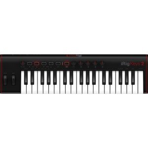IK MULTIMEDIA iRig Keys 2 USB MIDI-клавиатура для Mac/PC и iOS/Android, 37 уменьшенных клавиш, колеса модуляции и питча, 4 назна IK MULTIMEDIA iRig Keys 2 USB MIDI-клавиатура для Mac/PC и iOS/Android, 37 уменьшенных клавиш, колеса модуляции и питча, 4 назна