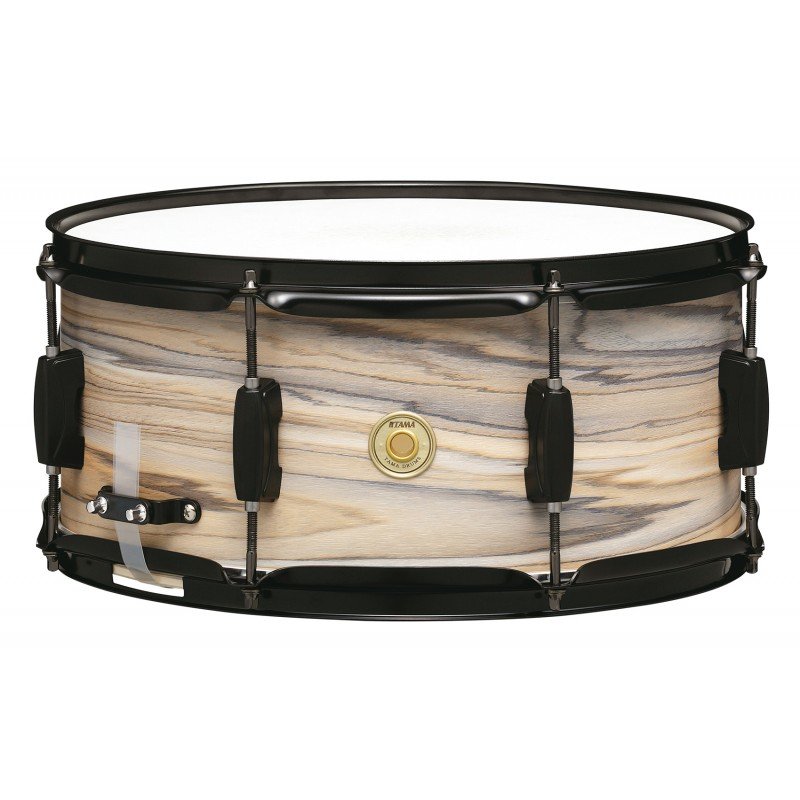 TAMA WP1465BK-NZW WOODWORKS SERIES SNARE DRUM 6.5'х14' малый барабан, тополь, цвет Natural Zebrawood Wrap