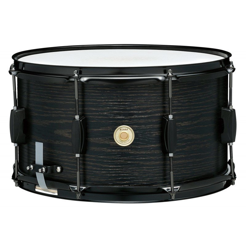 TAMA WP148BK-BOW WOODWORKS SERIES SNARE DRUM 8'х14' малый барабан, тополь, цвет Black Oak Wrap