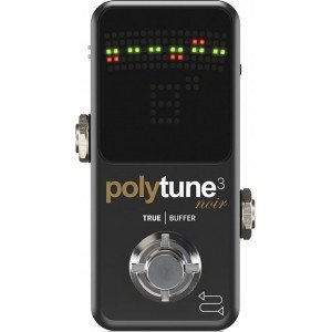 TC ELECTRONIC POLYTUNE 3 NOIR педальный тюнер в уменьшенном корпусе, цвет черный TC ELECTRONIC POLYTUNE 3 NOIR педальный тюнер в уменьшенном корпусе, цвет черный